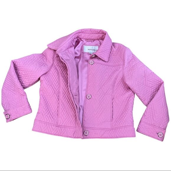 Weatherproof Garment Company Quilted Jacket • Pink • Large - Picture 9 of 15